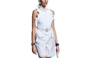 Повседневные шорты женские белые Chanel