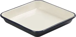 Кастрюля, индиго/слоновая кость, эмалированная сталь, 33 x 33 см - Tala