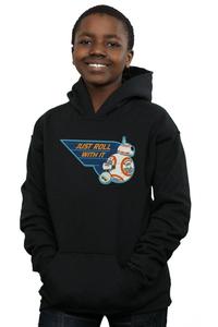 Толстовка D-O и BB-8 Just Roll With It Star Wars, черный