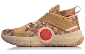 Баскетбольные кроссовки All City 7 мужские низкие коричневые/красные Lining