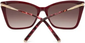 Женские солнцезащитные очки Carolina Herrera в форме «кошачий глаз» коричневого оттенка, модель HER 0180/S 06K3/HA 57, 6k3