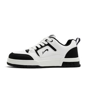 Мужские кроссовки для скейтбординга с низким верхом, амортизирующие и нескользящие K-bird, White/Coffee