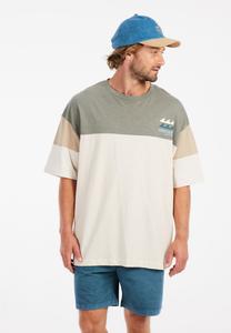 Футболка с принтом DUEL Protest, серый