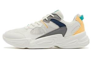 Кроссовки Lifestyle для мужчин с низким верхом цвета слоновой кости/желе, оранжевый Qiaodan