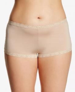 Нижнее белье для мальчиков из микрофибры с кружевной отделкой 40760 Maidenform, слоновая кость