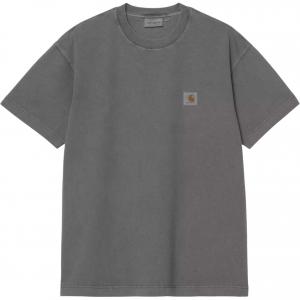 Футболка S/S Vista с логотипом на груди Carhartt WIP, черный