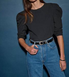 Топ Eloise в угольно-черном цвете Nation LTD