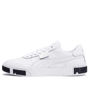 Кроссовки cali bold 'white metallic gold' Puma, черный