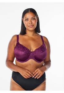 Бюстгальтер Devoted By Zizzi MIT STARKEM HALT , Pickled Beet/Dark Purple