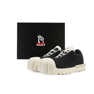 Ботильоны унисекс черный/белый Fvvo