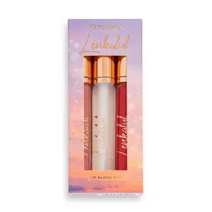 Набор блесков для губ Seasonal Lenkalul Lip Gloss Set Revolution, 1 UD