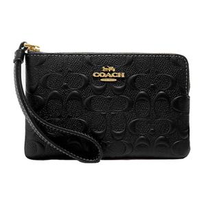 Кошелек с угловой молнией COACH