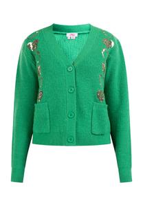 Вязаный кардиган MYMO, зеленый