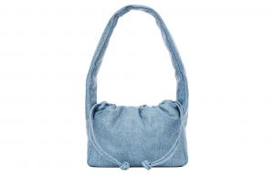 Маленький наплечный рюкзак Ryan Puff из кожи с эффектом денима Alexander Wang