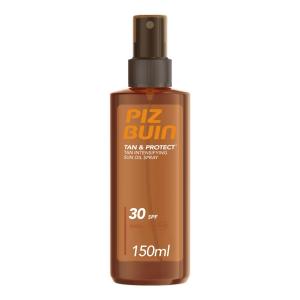 Солнцезащитный крем öl mit lsf tan & protect tan intensifying sun oil spray lsf 30 Piz Buin, объем 150 мл