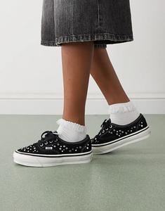 Кроссовки Vans Premium Original 44 с кристаллами