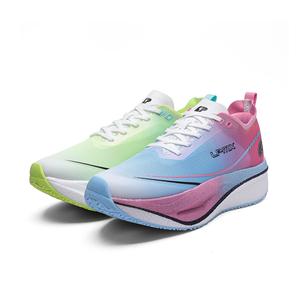 LPMX Кроссовки для марафона с низкой амортизацией, противоскользящие и износостойкие, мужские, розово-зеленые, разные цвета