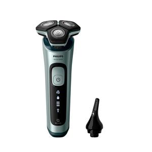 Бритва Rotary Razors SkinIQ High End Collection 5 Series, точное бритье, умное сенсорное управление PHILIPS, зеленый