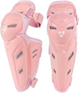 Комплект защиты для женщин и мужчин, для мотоциклистов, мотокросса, внедорожных видов спорта и активного отдыха. защитная экипировка для локтей и ног, совместимая со стандартной мотоциклетной одеждой (2 шт. наколенников) RHkxjPjyF, Pink-2pcs Knee
