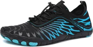 Обувь для женщин и мужчин с нейропатией, заземленная и босоногая, походная обувь для нейропатии, с широкой носочной частью и противоскользящей подошвой Scabre, синий