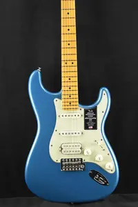 Fender American Professional Classic Stratocaster HSS Faded Lake Placid Blue с грифом из клена