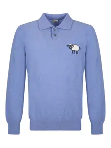 Рубашка поло с вышивкой Gallia, синий