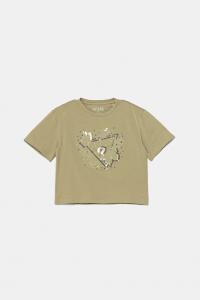 Детская футболка Guess, зеленый