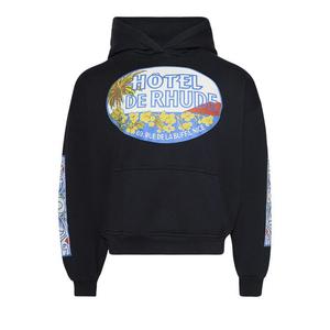 Худи Rhude Hotel Hoodie, Vintage Black