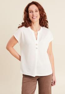 Базовая футболка KURZARM Breal, молочный