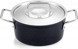 Кастрюля Fissler Adamant/алюминиевая (Ø 20 см, 2,7 л) с покрытием и металлической крышкой, антипригарное покрытие - индукционная плита