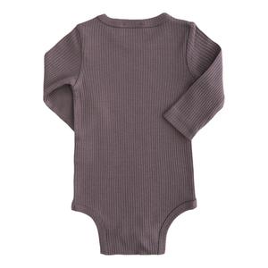 Боди из модала LS Purple Plum BANBLU