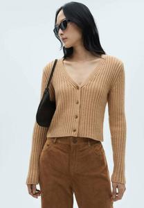 Кардиган Mango V-NECK, Brown
