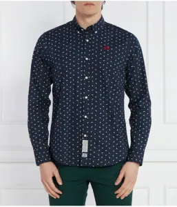 Рубашка regular fit La Martina, темно-синий