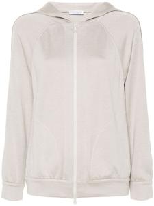 Brunello Cucinelli худи с декором Monili, нейтральный цвет