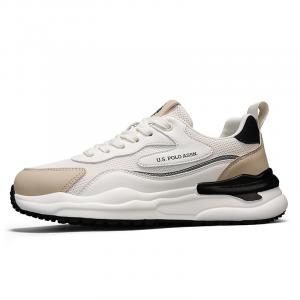 Повседневные кроссовки мужские Low top U.S. POLO ASSN., бежевый