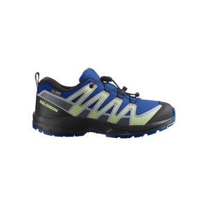 Кроссовки SALOMON XA PRO V8 Waterproof Junior - Nautical Blue / Black / Sharp Green