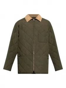 Куртка с ромбовидной стежкой Bally, зеленый