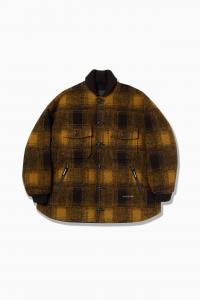 шерстяная пушистая длинная куртка