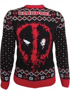 Deadpool Пуловер "Spray Jumper" черного цвета