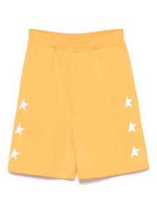 Широкие шорты Golden Goose Kids, оранжевый