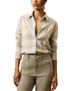 Свитер с надписью «Легенда» Faherty, бежевый