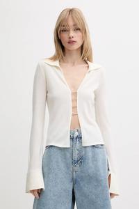 Свитер из шерсти From Future, бежевый