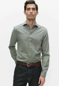 Рубашка claude structure Bläck, Light Green