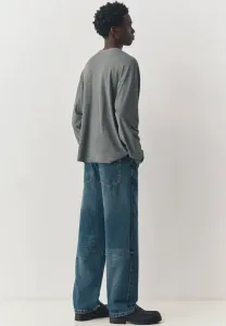 Джинсы прямого кроя Pull&Bear, Dark Blue