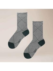 Носки в клетку Business Check в цвете Темно-зеленый Kunert