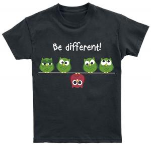 Футболка Be Different! Kids - Be Different!, черный
