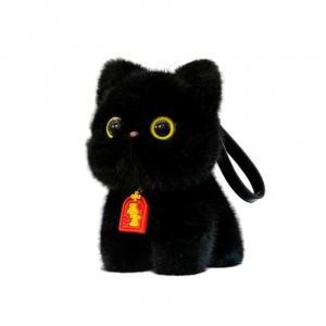 Ароматизированный забавный творческий брелок-плюш котенок высота 15см Tak Bebe