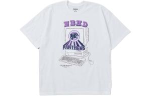 Футболка с графическим принтом "Пантеры" Neighborhood, белый