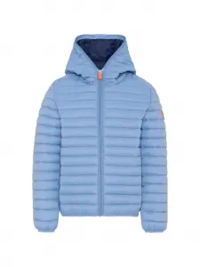 Стеганая куртка с капюшоном Save The Duck Kids, синий