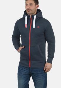 Толстовка на молнии Sdbenn High Neck Zip Solid, цвет blue melange